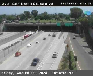 SB 15 at El Cajon Blvd