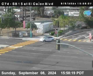 SB 15 at El Cajon Blvd