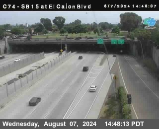 SB 15 at El Cajon Blvd