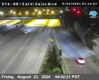 SB 15 at El Cajon Blvd