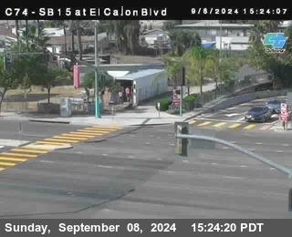 SB 15 at El Cajon Blvd