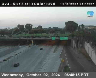 SB 15 at El Cajon Blvd