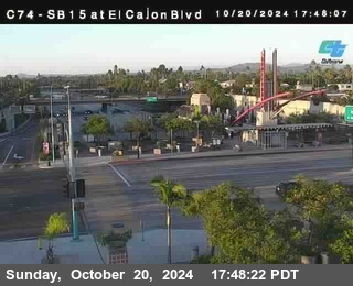 SB 15 at El Cajon Blvd