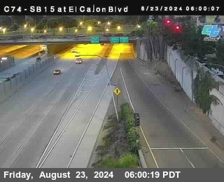 SB 15 at El Cajon Blvd