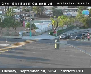 SB 15 at El Cajon Blvd