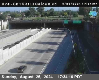 SB 15 at El Cajon Blvd