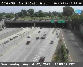 SB 15 at El Cajon Blvd