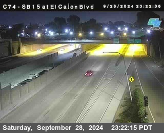 SB 15 at El Cajon Blvd