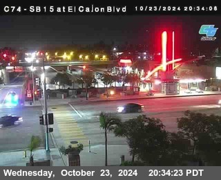 SB 15 at El Cajon Blvd