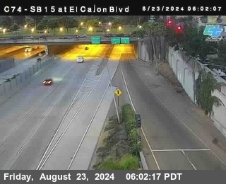 SB 15 at El Cajon Blvd