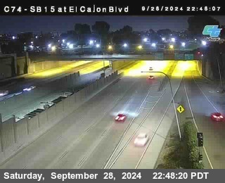 SB 15 at El Cajon Blvd