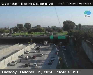 SB 15 at El Cajon Blvd