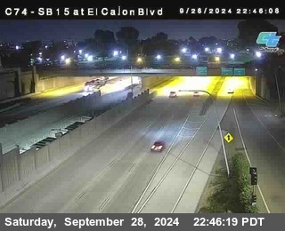 SB 15 at El Cajon Blvd