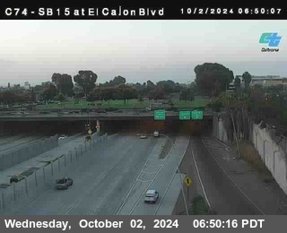 SB 15 at El Cajon Blvd