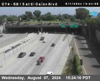 SB 15 at El Cajon Blvd