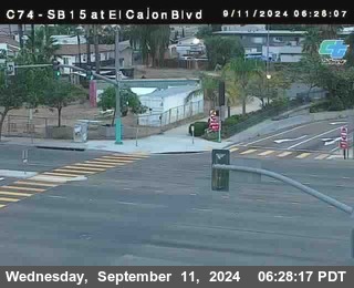 SB 15 at El Cajon Blvd