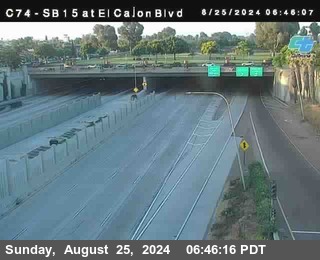 SB 15 at El Cajon Blvd