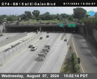 SB 15 at El Cajon Blvd