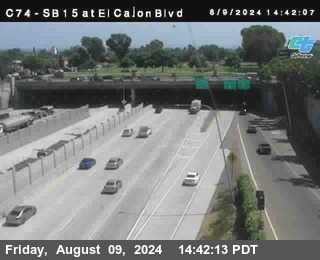 SB 15 at El Cajon Blvd