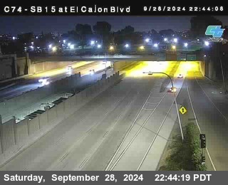 SB 15 at El Cajon Blvd