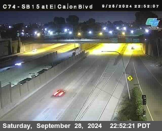 SB 15 at El Cajon Blvd