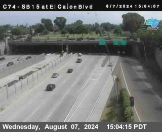 SB 15 at El Cajon Blvd