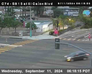 SB 15 at El Cajon Blvd