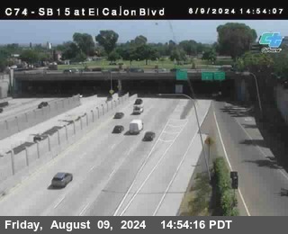 SB 15 at El Cajon Blvd