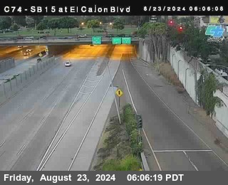 SB 15 at El Cajon Blvd