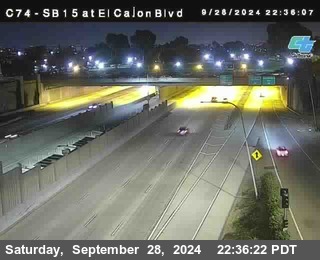 SB 15 at El Cajon Blvd