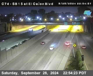 SB 15 at El Cajon Blvd