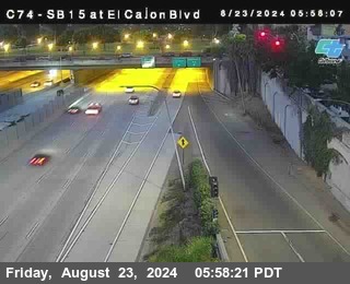 SB 15 at El Cajon Blvd