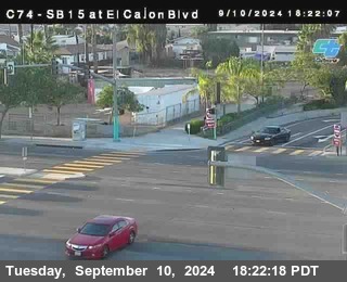 SB 15 at El Cajon Blvd