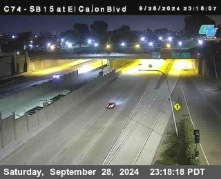 SB 15 at El Cajon Blvd