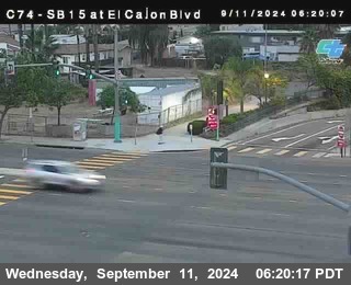 SB 15 at El Cajon Blvd