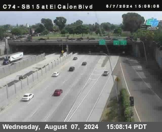 SB 15 at El Cajon Blvd