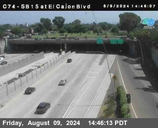 SB 15 at El Cajon Blvd