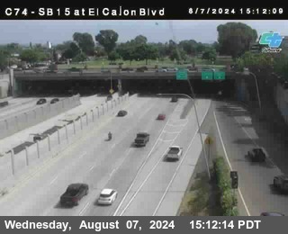 SB 15 at El Cajon Blvd