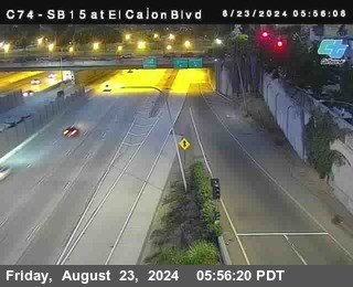 SB 15 at El Cajon Blvd