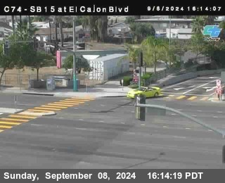 SB 15 at El Cajon Blvd