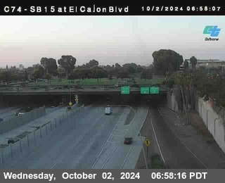 SB 15 at El Cajon Blvd