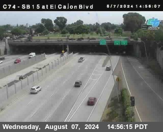 SB 15 at El Cajon Blvd