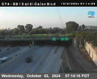 SB 15 at El Cajon Blvd