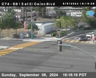 SB 15 at El Cajon Blvd