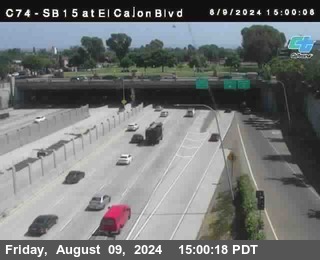 SB 15 at El Cajon Blvd