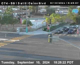 SB 15 at El Cajon Blvd