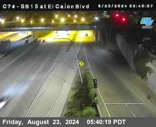 SB 15 at El Cajon Blvd