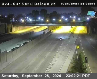 SB 15 at El Cajon Blvd