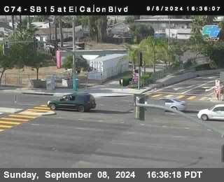 SB 15 at El Cajon Blvd