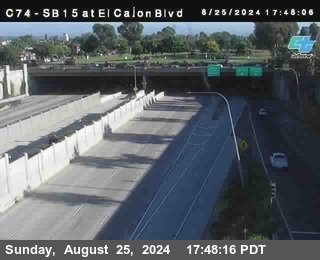 SB 15 at El Cajon Blvd